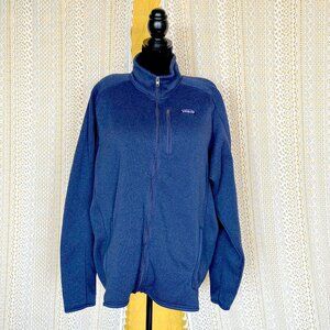 Patagonia Men's XXL Navy Blue Full Zip Better Sweater Jacket 25528 | Gorpcore